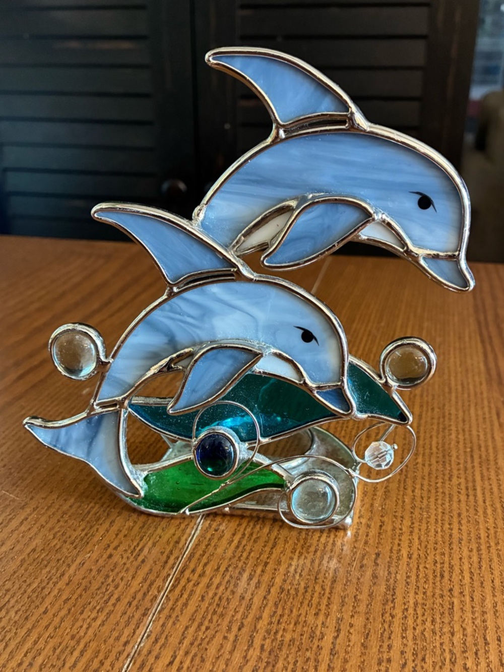 Stained Glass Tea Light Holder